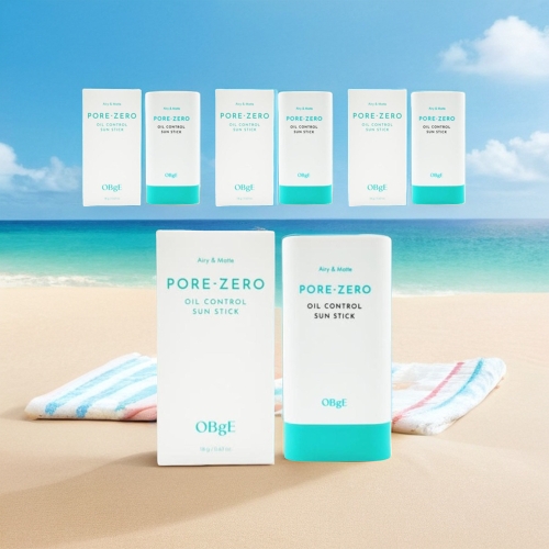 오브제 포어 제로 오일 컨트롤 선스틱 18g (4개)_이미지