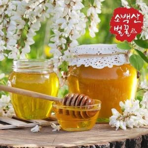 소백산 자락 사양 아카시아벌꿀 2.4kg