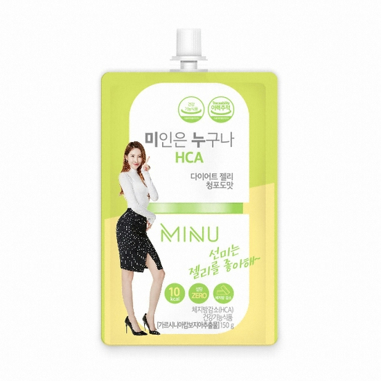 MINU HCA 다이어트 젤리 청포도맛 150g (30개)_이미지