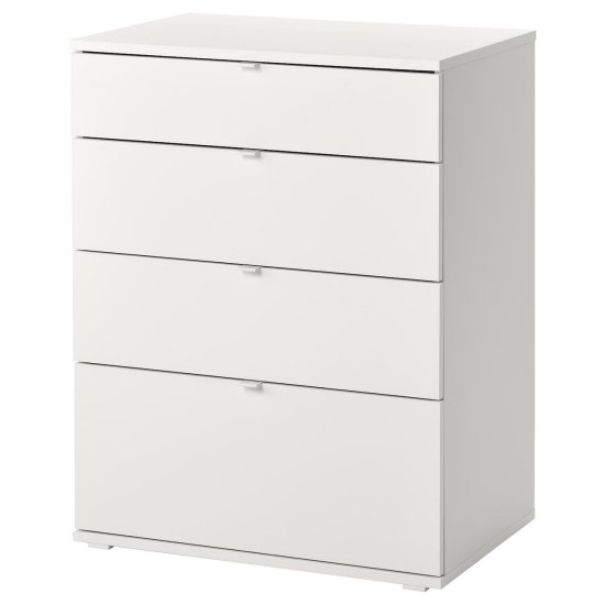 이케아 비할스 4칸 서랍장 700_이미지