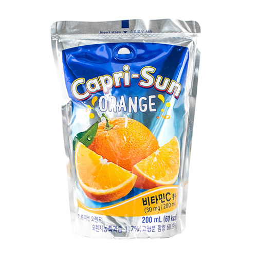 농심 카프리썬 오렌지 200ml (1개)_이미지