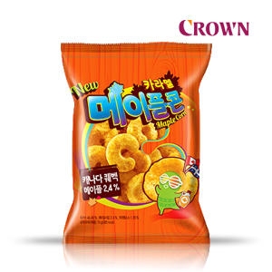 크라운제과 크라운 카라멜메이플 74g x4 초대박_이미지