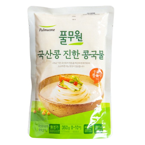 풀무원 국산콩 진한 콩국물 350ml (1개)