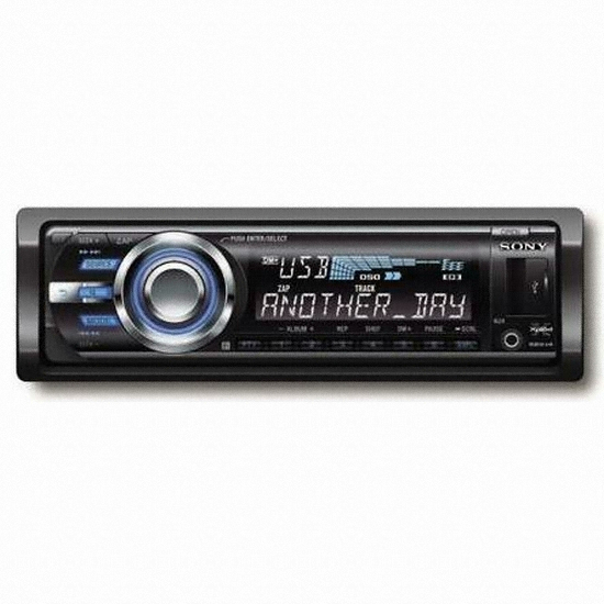 SONY CDX-GT690UI (단품, 레벨미터, 스피커)_이미지
