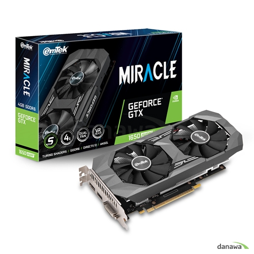 지포스 GTX 1650 SUPER MIRACLE D6 4GB