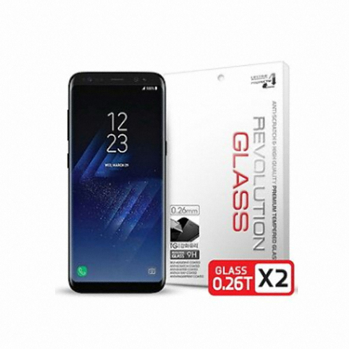 프로텍트엠 갤럭시S8 레볼루션 글라스 3D 풀커버 2.0 강화유리 보호필름 (액정 1매)