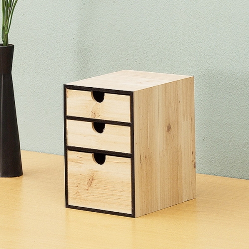선진컴퍼니 포메리트 올뉴 미니 소품서랍장 중 3칸_이미지