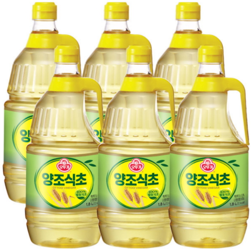 오뚜기 양조식초 1.8L (6개)