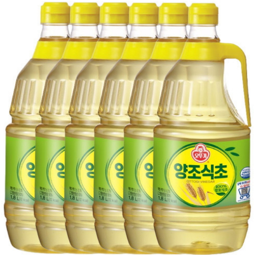 오뚜기 양조식초 1.8L (6개)
