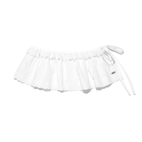 LEE 리반바지 VQA LE2601SR04WH 우먼 레이어드 랩 스커트 화이트이미지입니다. 누르면 해당 게시물로 새창이동합니다.