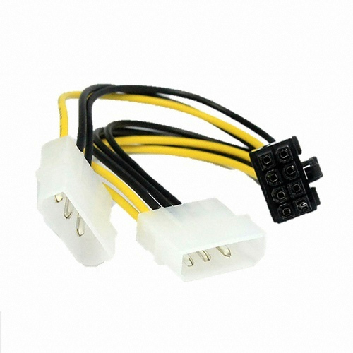 탑라인에이치디 HDTOP IDE 8핀 to IDE x2 Y 보조 전원 케이블 (HT-I10, 15cm)_이미지
