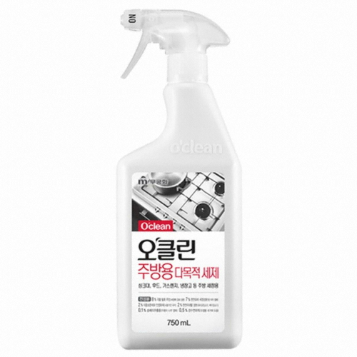 무궁화 오클린 주방용 다목적세제 750ml (4개)