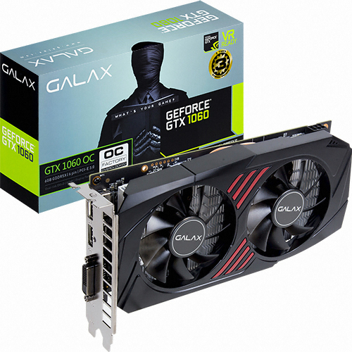 갤럭시 GALAX 지포스 GTX1060 OC D5X 6GB TWIN_이미지