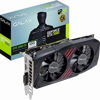 갤럭시 GALAX 지포스 <b>GTX</b><b>1060</b> OC D5X 6GB TWIN