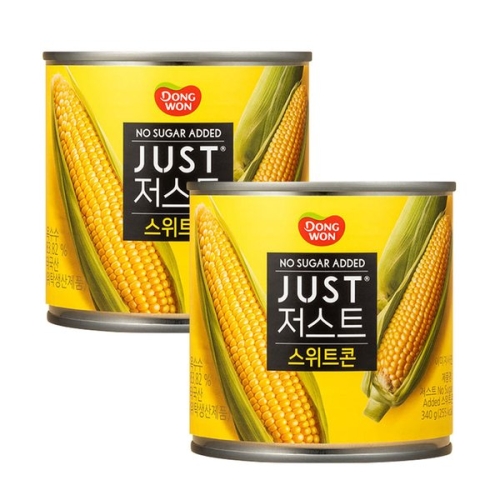 동원F&B 저스트 노슈가 스위트콘 340g_이미지