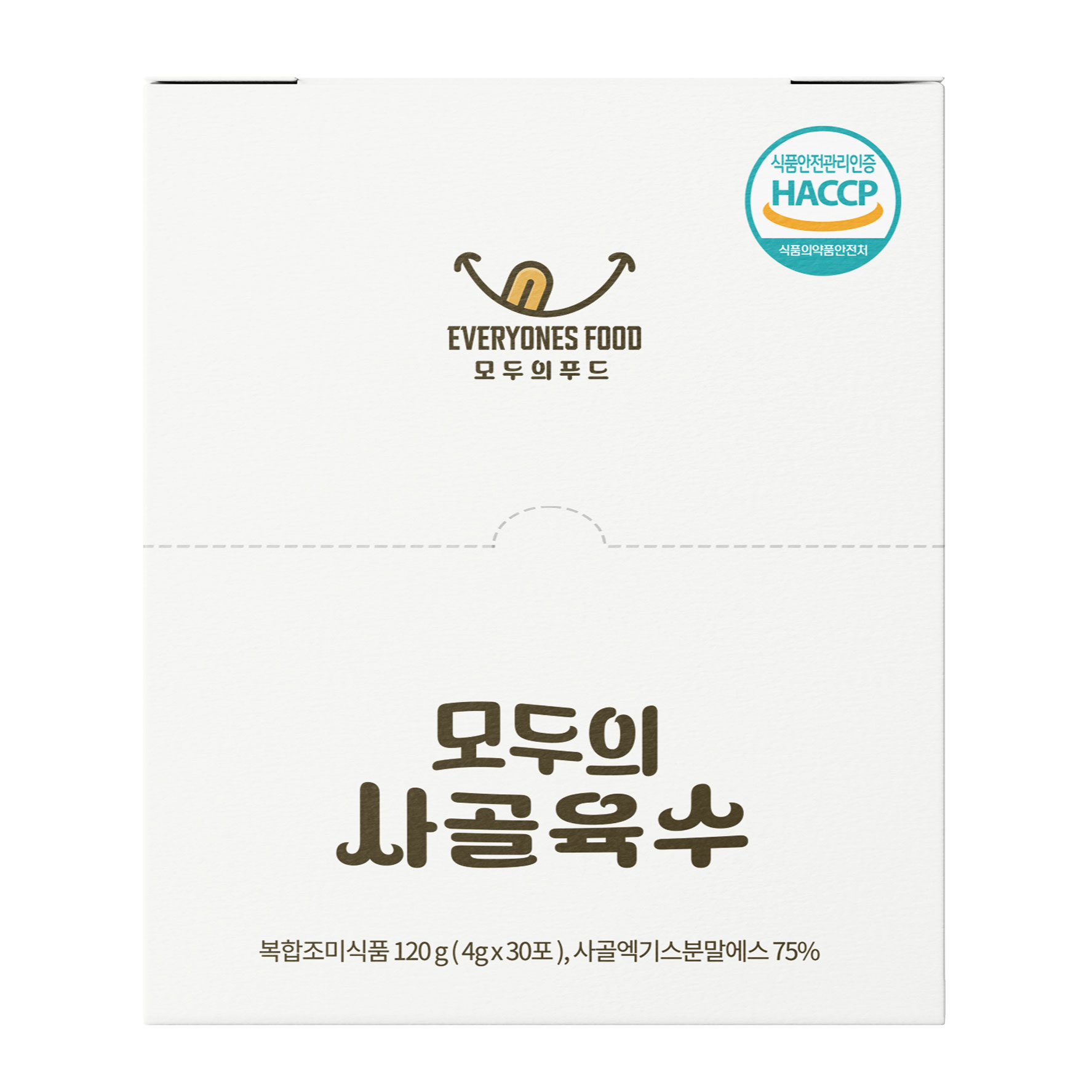  모두의푸드 모두의 사골육수 120g (4g x 30포) [3개]