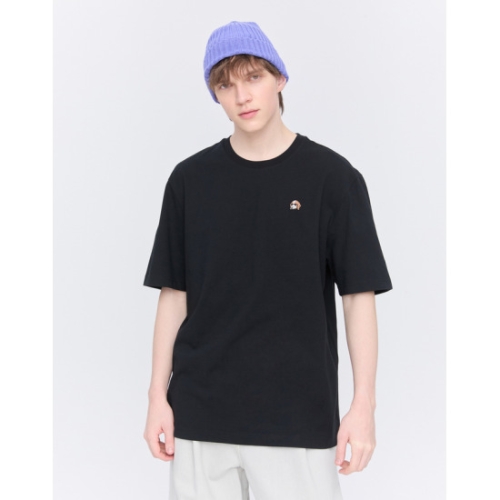 LF 피즈 PHIZ 스몰로고 반팔티셔츠 SPTS5E201BK