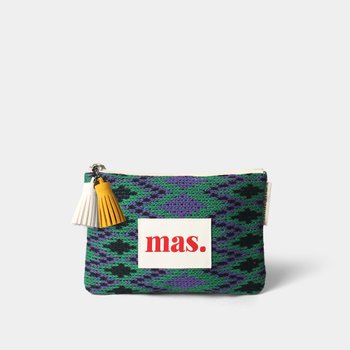 Basic pouch 니트 지그재그