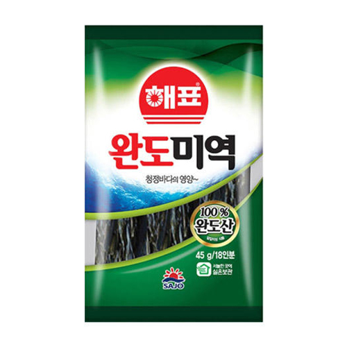 사조해표 해표 완도미역 45g (1개)