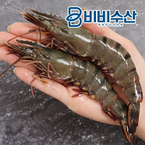 비비수산 블랙 타이거새우 10미 500g [2개]