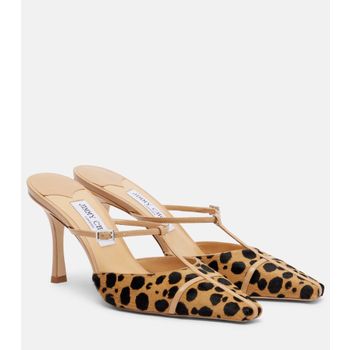 지미추 글로리아 85 카프 헤어 뮬 147578268