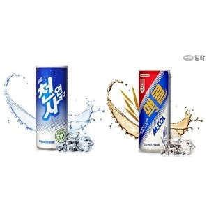 일화 맥콜 250ml 30개 + 천연사이다 250ml 30개_이미지