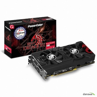 PowerColor <b>라데온</b> RX 570 레드드래곤 3DHD OC D5 8GB