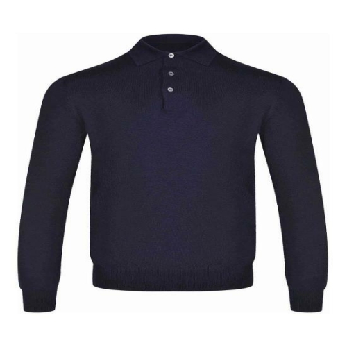 딸리아토레 TAGLIATORE 라프리마 남성 폴로 메이드 오브 버진 울 PALMERGSI25598 Blue /8_이미지