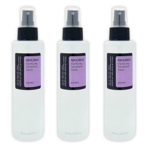 코스알엑스 AHA BHA 클래리파잉 트리트먼트 토너 150ml (3개)_이미지