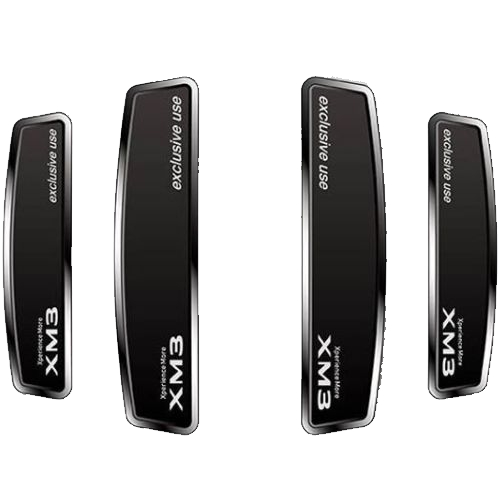 DXSOAUTO 블랙 쉴드 엠블럼 도어가드 (니로)_이미지