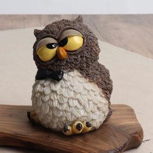 디에스몰 모인눈 신사 부엉이 소품인형