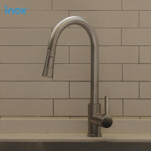 이녹스 스텐 원홀 주방수전 JT-A200B