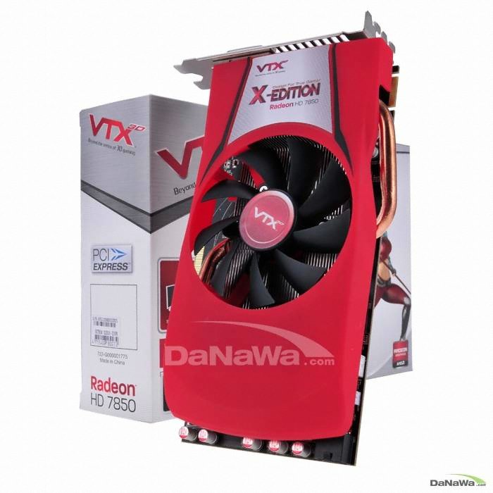 VTX3D �󵥿� HD 7850 X-EDITION D5 2GB