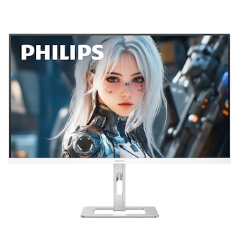필립스 27E2G<b>5500</b>W QHD 144 프리싱크 HDR 게이밍 화이트 높낮이 무결점