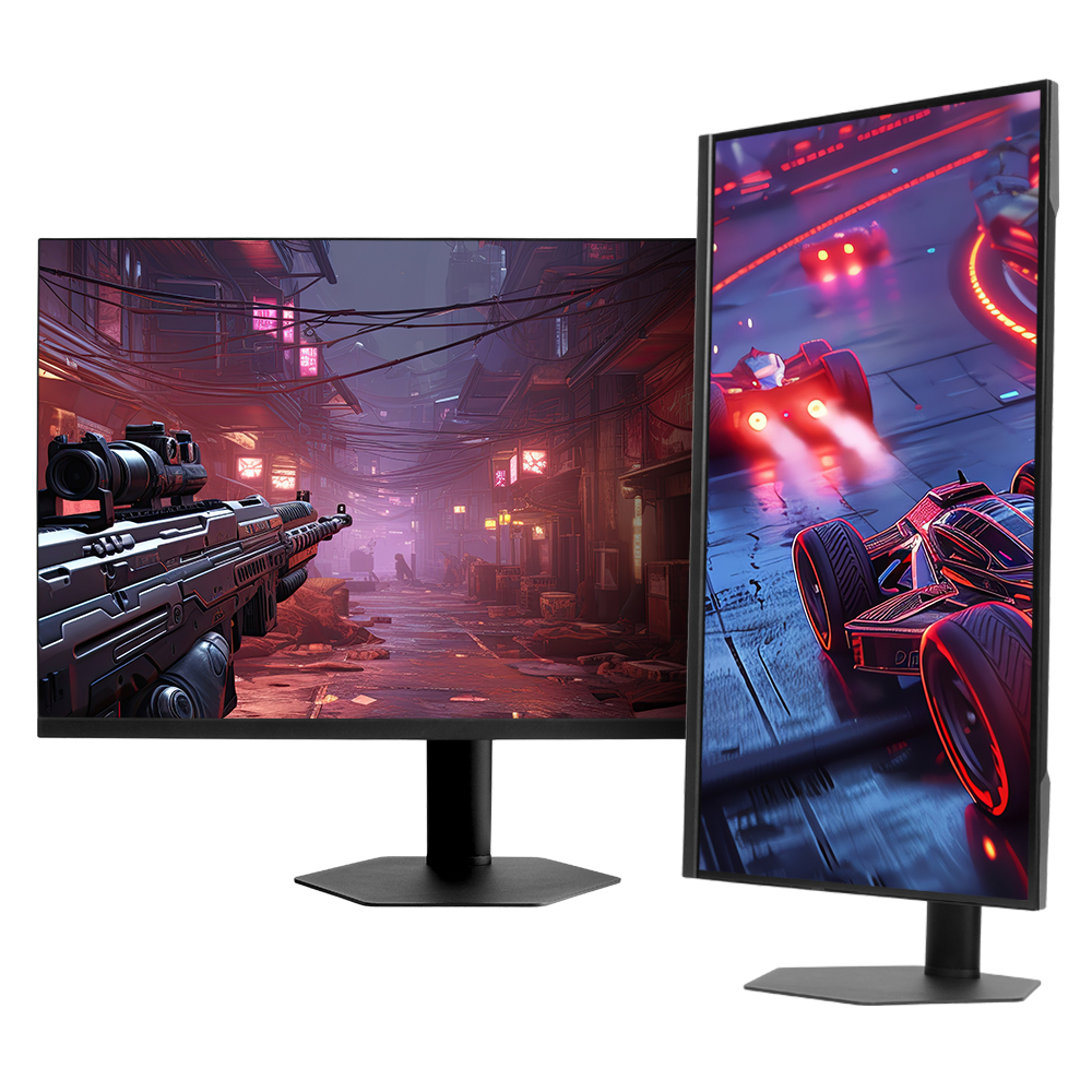 크로스오버 27QM168C QHD IPS USB-C 뉴패스트 Ai 멀티스탠드
