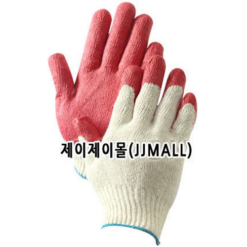 제이제이몰 빨간 반코팅 장갑 (100켤레)