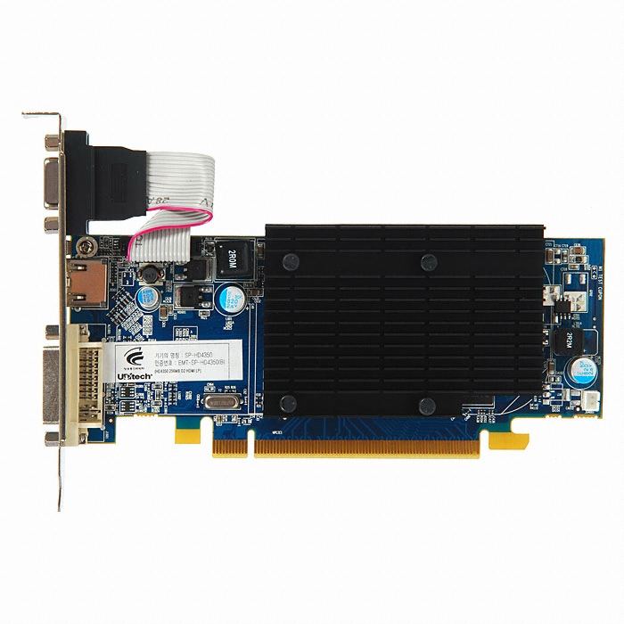 유니텍전자 라데온 HD 4350 OPTIMUS 만갑이 HDMI D2 256MB LP_이미지