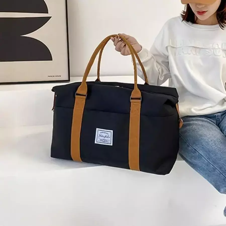 슈썸 심플 캐주얼 베이직 캔버스 데이리 보스턴백 BS-66 33133521_이미지