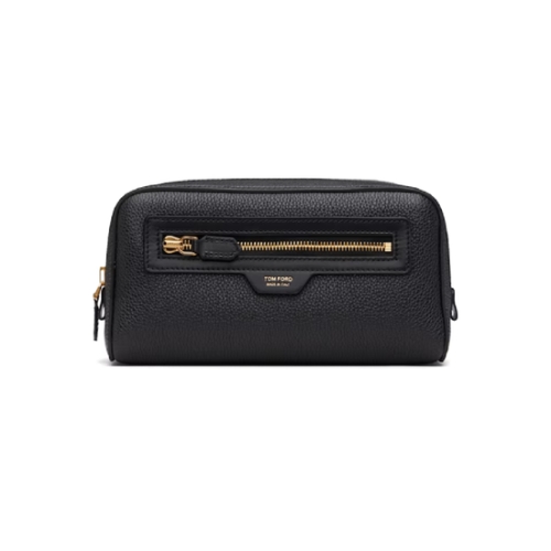 톰포드 클러치백 블랙 그레인 가죽 스마트 워시 파우치 252076M171002_이미지
