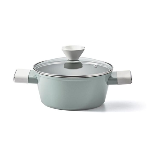 로이첸 그린닷 세라믹 IH 양수냄비 (20cm)_이미지