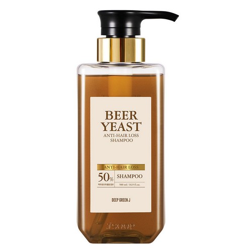 딥그린제이 맥주효모 샴푸 500ml