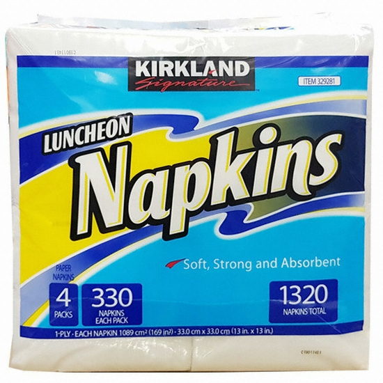 커클랜드 테이블 냅킨 330매
