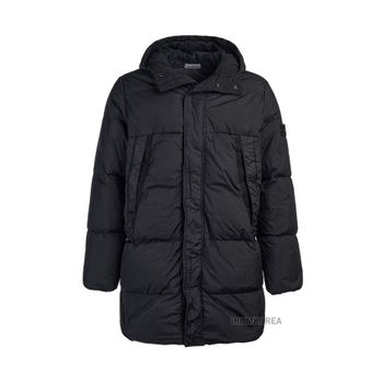 키즈 와펜 패치 다운 롱 패딩 블랙 120248998