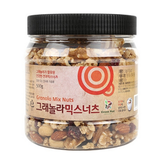 그린너트 그래놀라 믹스너츠 500g (2개)_이미지