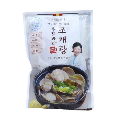 햇살바다 김미라의 우리바다 조개탕 500g (1개)_이미지