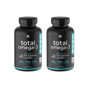 스포츠리서치 토탈 오메가3 960mg 120캡슐 (2개)_이미지