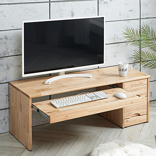 우드토픽 참죽 원목 좌식 책상