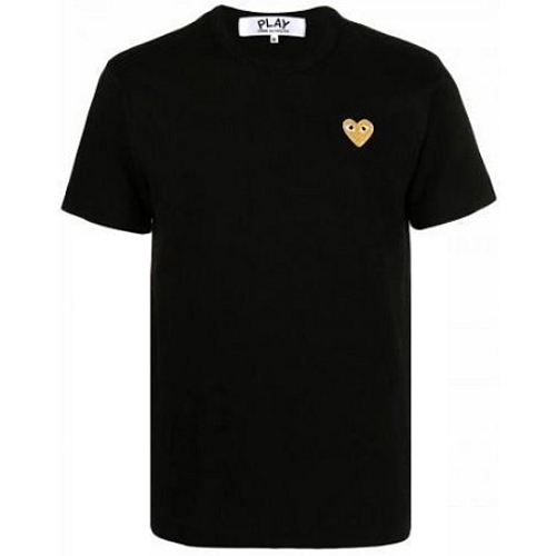 꼼데가르송 골드와펜 반팔티 AZ T216 051 (블랙)_이미지