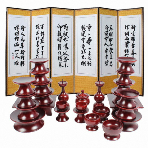 늘해랑 남원공방 간소 제기 세트 27P (+병풍)_이미지