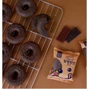 달광상회 오븐에구운 달광도넛 초코 135개입 대용량